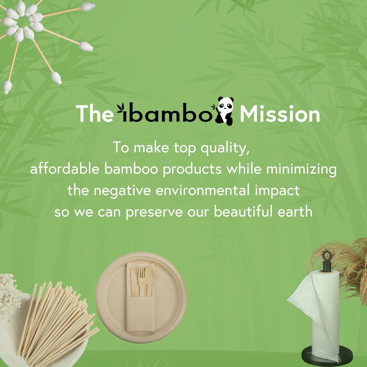 4000 Pack Disposable Bamboo Powder Straws - 7.88" Compostable Single Wrapped Drinking Straws | Durable Disposable Straws for Hot & Cold Drinks | Biodegradable Straws for Commercial or Home Use