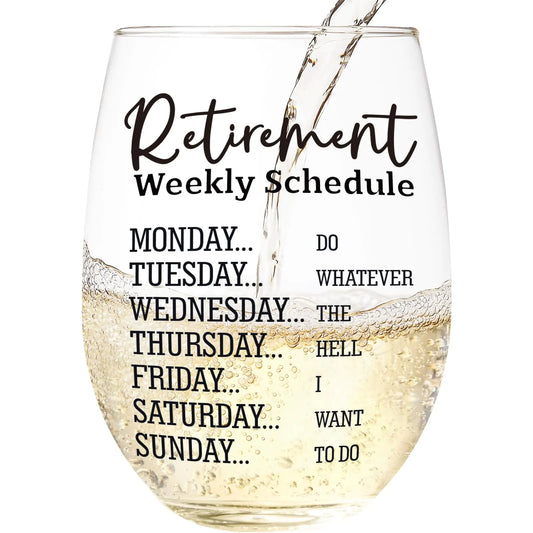 Retiree's Weekday Wine Tumbler